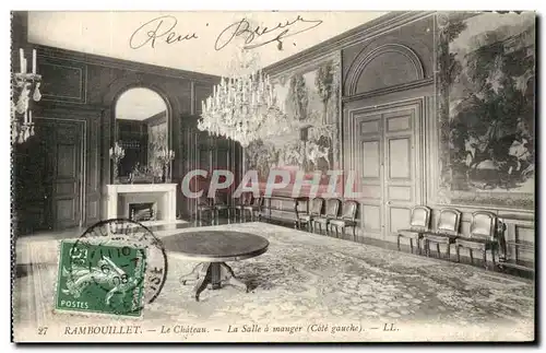 Cartes postales Rambouillet Le Chateau La Salle a manger