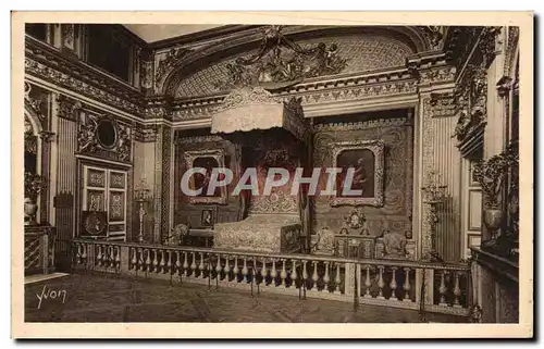 Cartes postales Splendeurs et Charmes de Versailles Le Palais Chambre a coucher de Louis XIV