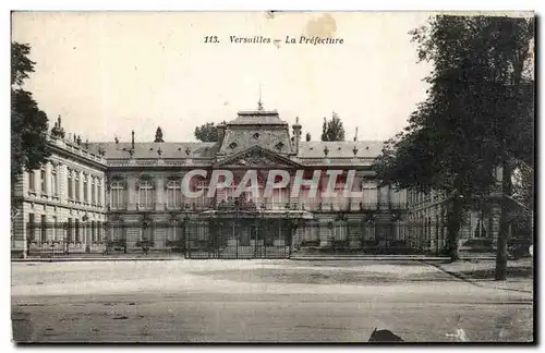 Cartes postales Versailles La Prefecture