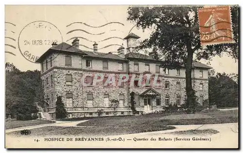 Cartes postales Hospice de Brevannes Quartier des Enfants Services generaux