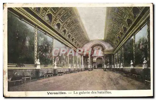 Cartes postales Versailles La Galerie des Batailles