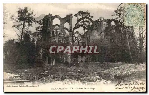 Cartes postales Dammarie les Lys Ruines de l&#39Abbaye