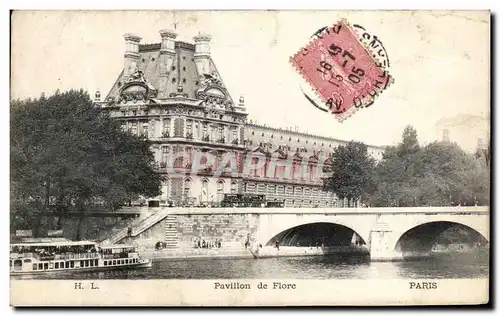 Cartes postales Pavillon De Flore Paris