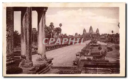 Cartes postales Les Ruines D&#39Angkor Vue Generale Cambodge