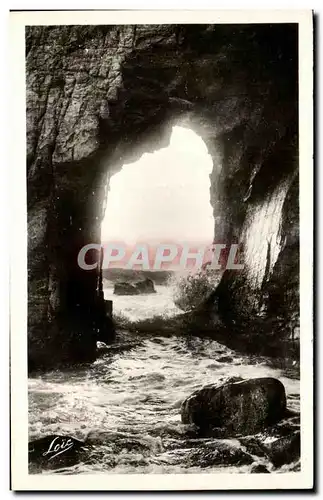 Ansichtskarte AK Presquille De Quiberon Arche De La Grotte De Kergroix