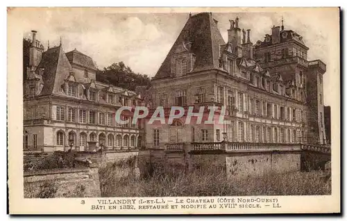 Cartes postales Villandry Le Chateau