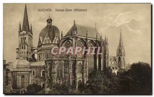 Cartes postales Aachen Kaiser Dom Munster