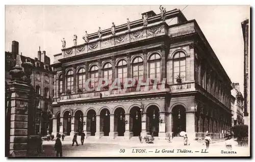 Cartes postales Lyon Le Grand Theatre