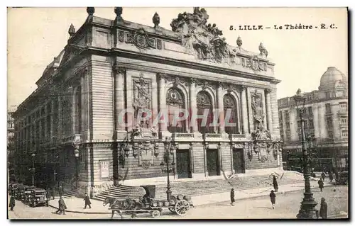 Cartes postales Lille Le Theatre