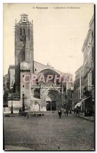 Cartes postales Toulouse Cathedrale St Etienne