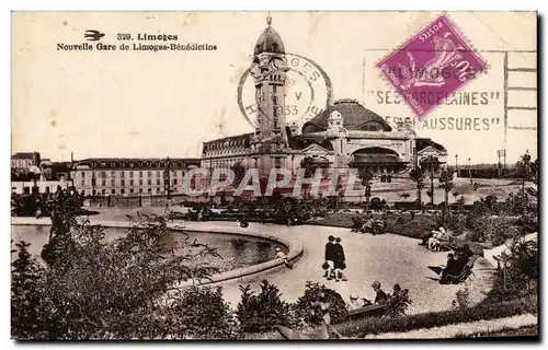 Cartes postales Limoges Nouvelle Gare de Limoges Benedictine