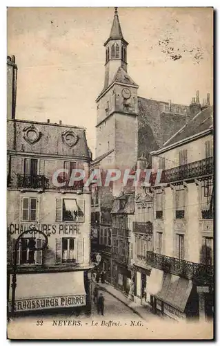 Cartes postales Nevers Le Beffroi