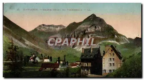 Cartes postales Gavarnie Grand Hotel du vignemale