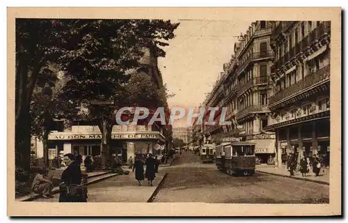 Ansichtskarte AK Toulouse Rue Alsace Au Bon Marche de Paris