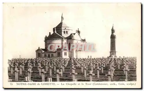 Cartes postales Notre Dame De Lorette La Chapelle Et La Tour