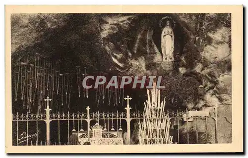 Cartes postales Lourdes La Grotte Miraculeuse
