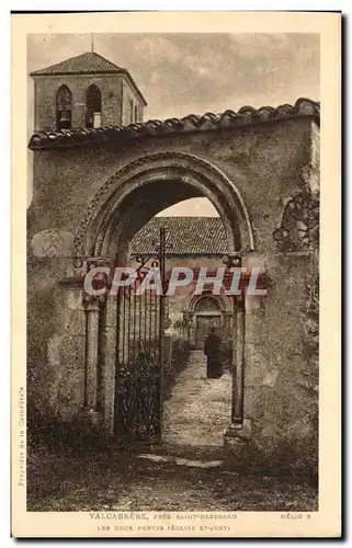 Ansichtskarte AK Valcabrere Pres Saint Bertrand Les Deux Portes Eglise St Just