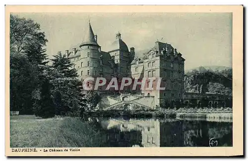 Cartes postales Dauphine La Chateau De Visille