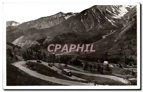 Cartes postales Col D&#39Allos Les lacets de la Route