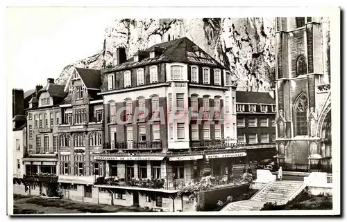 Moderne Karte Hotel de la Collegiale Restaurant ler Ordre Lion Delcourt Dinant