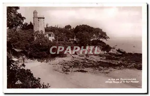 Cartes postales Ile De Noirmdutier L&#39Anse Rouge et la Tour Plantier