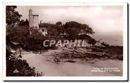 Cartes postales Ile De Noirmdutier L'Anse Rouge et la Tour Plantier