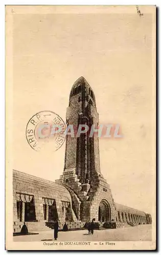 Cartes postales Ossuaire de Douaumont Le Phare