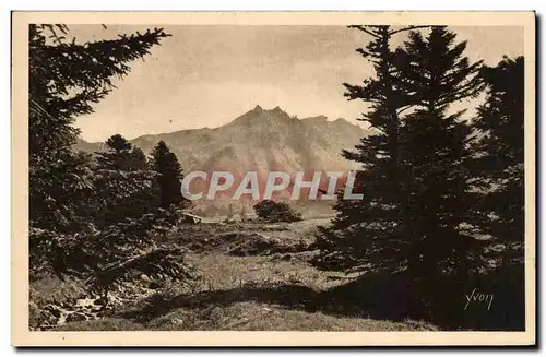 Ansichtskarte AK La Douce France Auvergne Environs Du Mont Dore La Vallee D&#39Enfer Et Les Aiguilles Du Diable