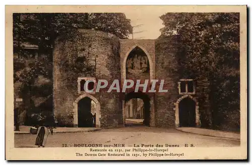 Cartes postales Boulogne Sur Mer La Porte Des Dunes