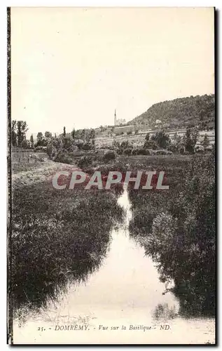 Cartes postales Domremy Vue sur la Basilique