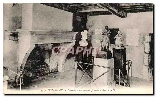 Cartes postales Domremy Chambre ou naquit Jeanne d'Arc