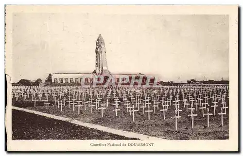 Ansichtskarte AK Cimetiere National de Douaumont Militaria