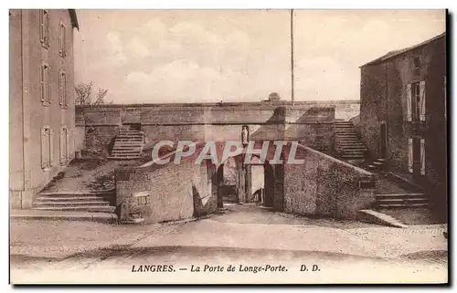 Cartes postales Langres La Porte De Longe Porte