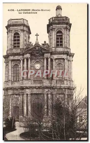 Cartes postales Langres La Cathedrale