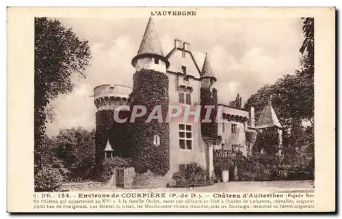 Cartes postales L&#39Auvergne Environs De Courpiere Chateau D&#39Aulteribes