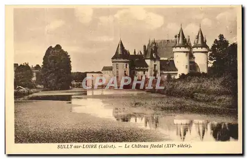 Cartes postales Sully Sur Loire Le Chateau Feodal