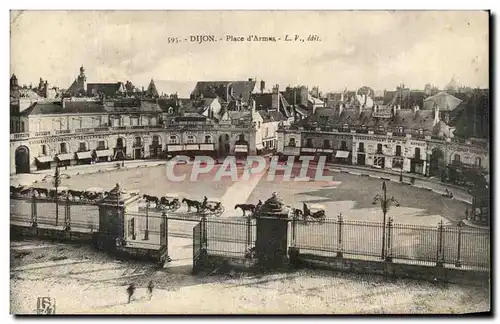 Cartes postales Dijon Place d&#39Armes