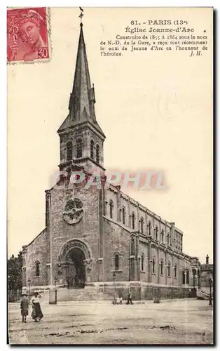 Cartes postales Paris Eglise Jeanne d&#39Arc