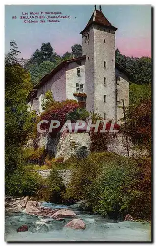 Cartes postales Les Alpes Pittoresques Sallanches Chateau Des Rubuis