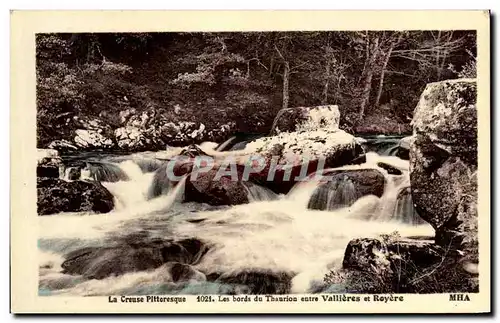 Ansichtskarte AK La Creuse Les bords du Thaurion entre Vallieres et Royere