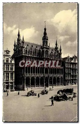 Cartes postales Burxelles Grand Place maison du Roi