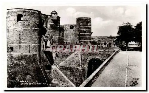 Cartes postales Angers Entree du Chateau