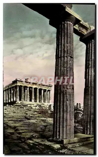 Cartes postales moderne Athenes Vue de Parthenon