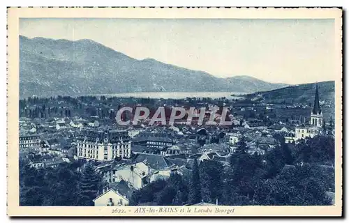 Cartes postales Aix Les Bains et le Lac du Bourget