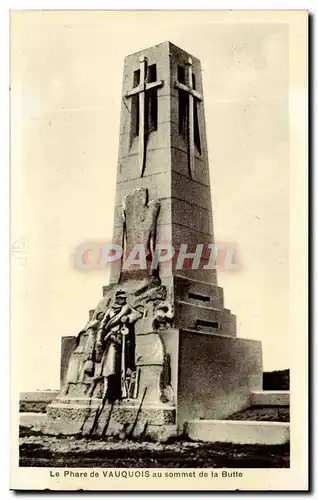 Ansichtskarte AK Le Phare de Vauquois au sommet de la Butte Militaria