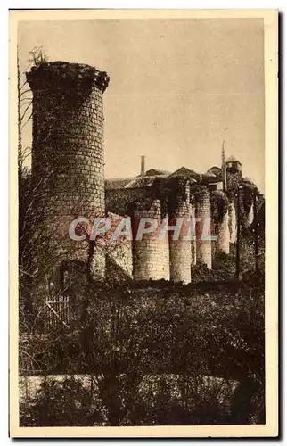 Cartes postales Poitiers Vallee de la Boivre Les Vieux murs de la Ville a Pont Achard