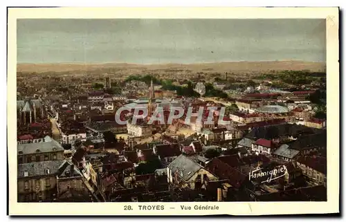 Cartes postales Troyes Vue Generale