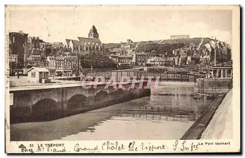 Cartes postales Le Treport Le Pont Tournant