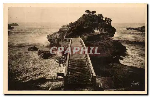 Cartes postales Cote Basque Biarritz Les Rochers de Basta