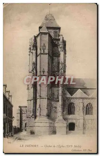 Cartes postales Le Treport Clocher de l&#39Eglise